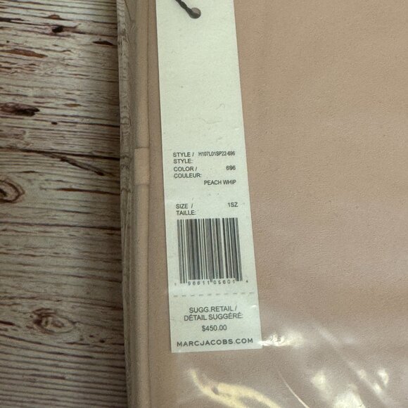 Marc Jacobs Flash Leather Crossbody Bag - Peach Whip - Picture 5 of 5